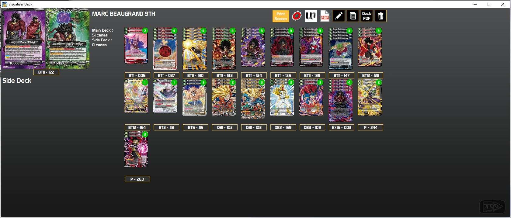 Decklist image · Marc Beaugrand