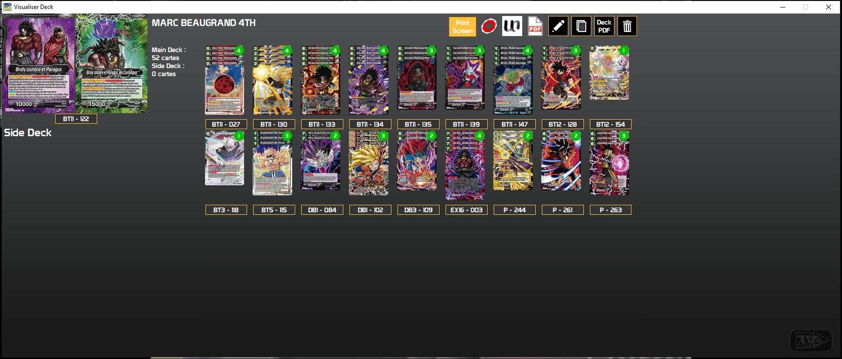 Decklist image · Marc Beaugrand