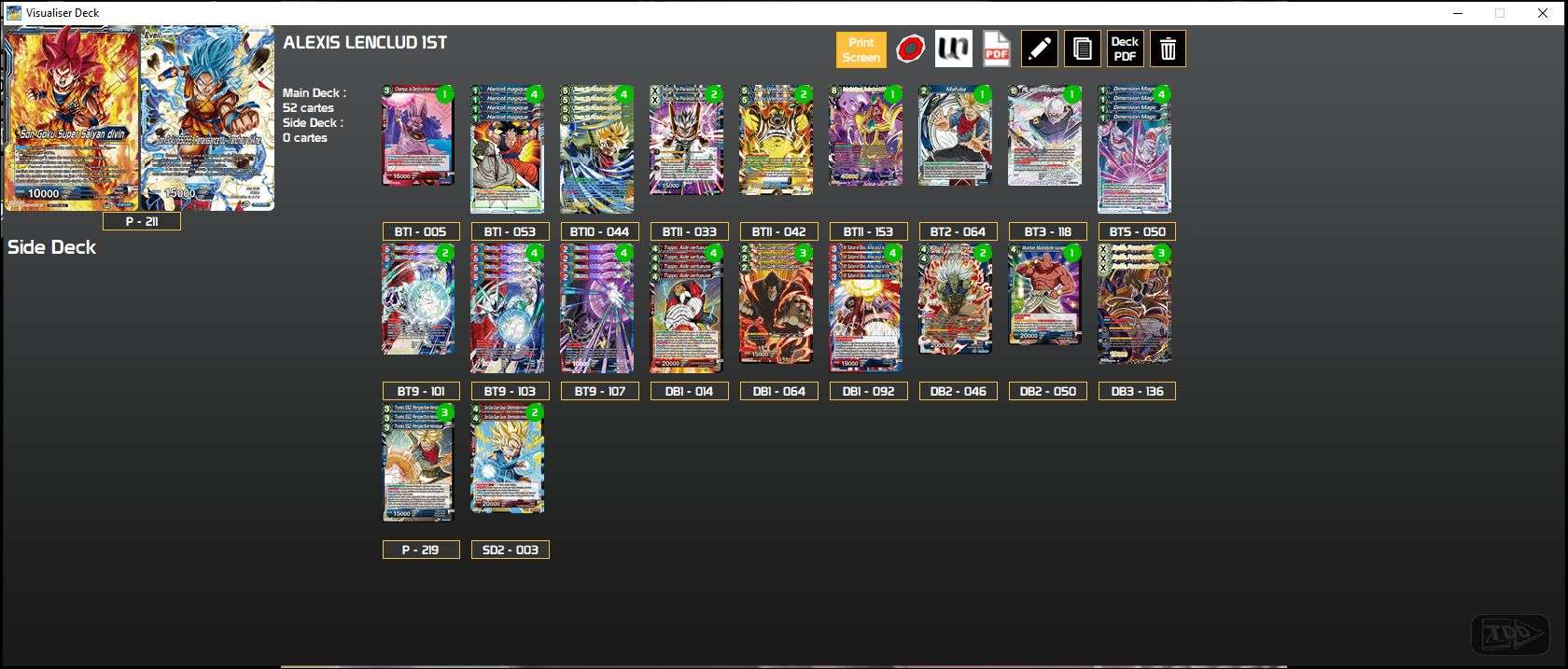 Deck screenshot