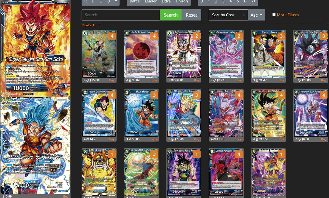 Decklist de Jose Mercado