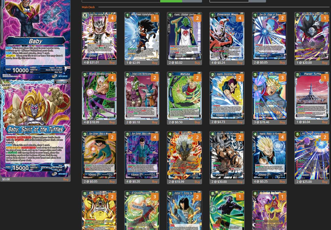 Decklist image · Giancarlo Paradiso