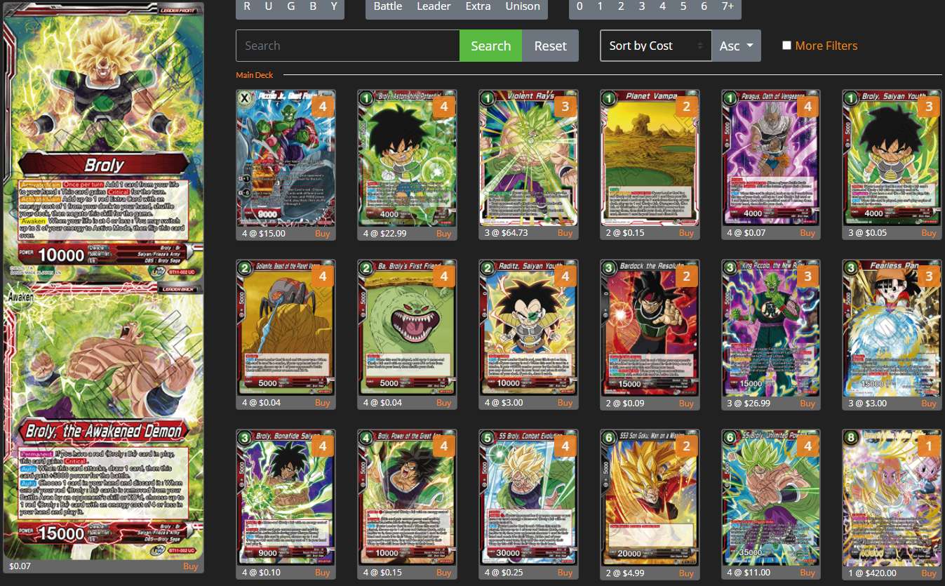 Decklist de Jacob Solis