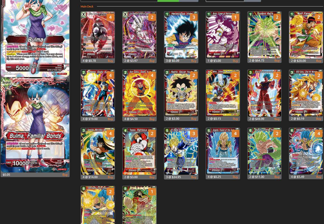 Decklist de Emanuel Perez