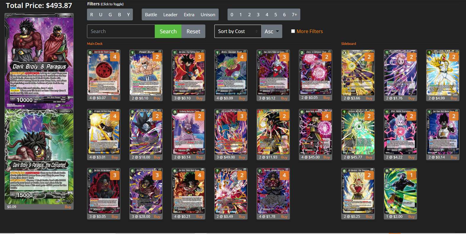 Decklist image · Moises Yanac