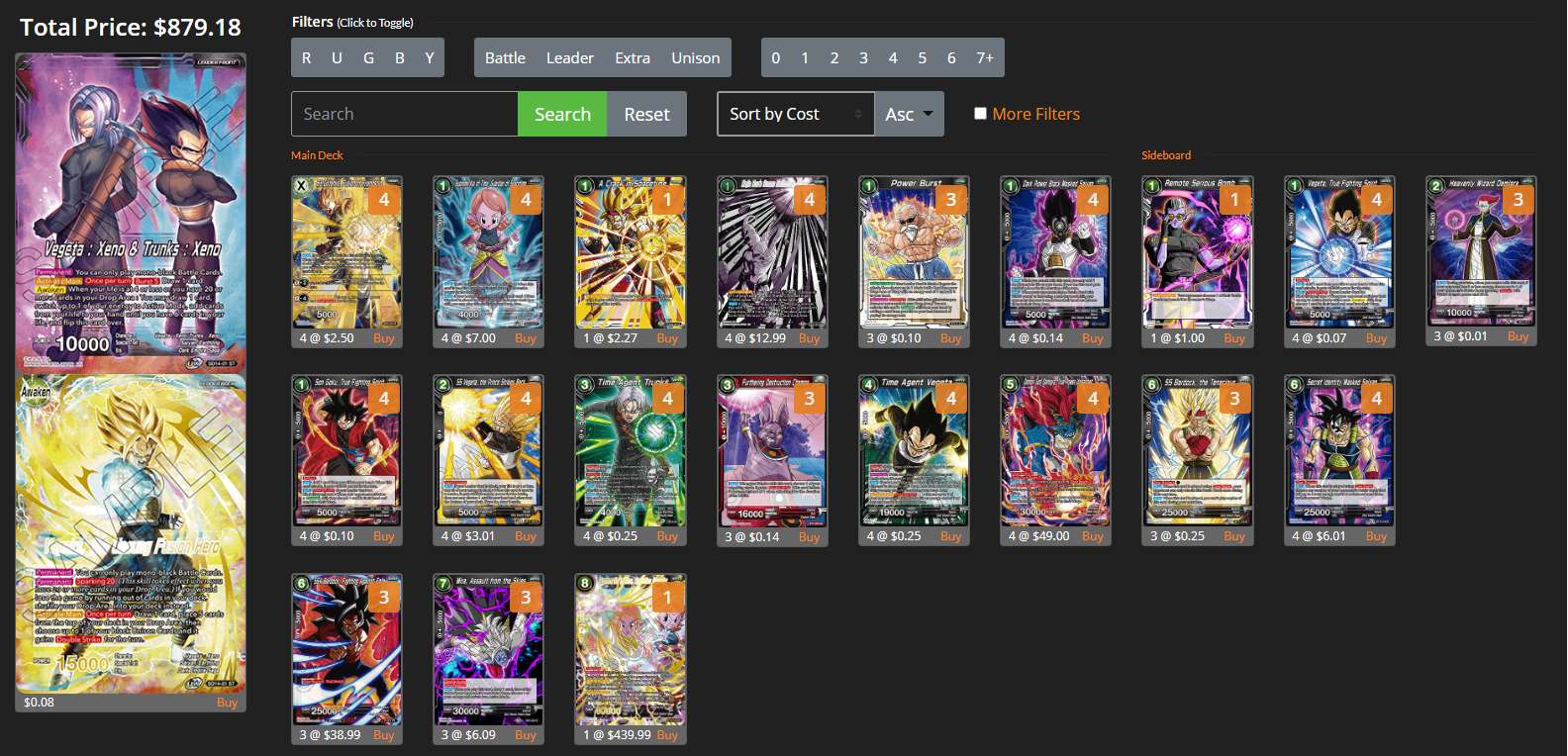 Decklist de Christopher Reyes