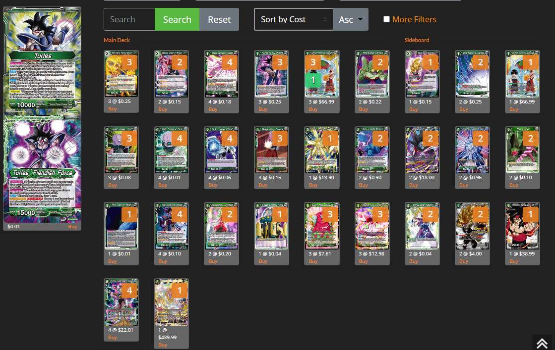 Decklist de Michael Silk