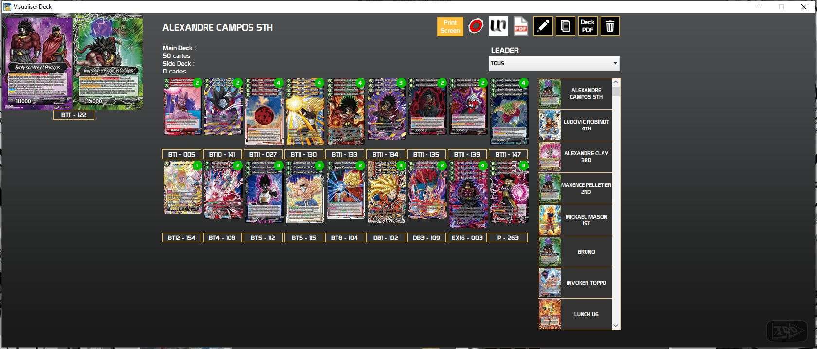 Deck screenshot