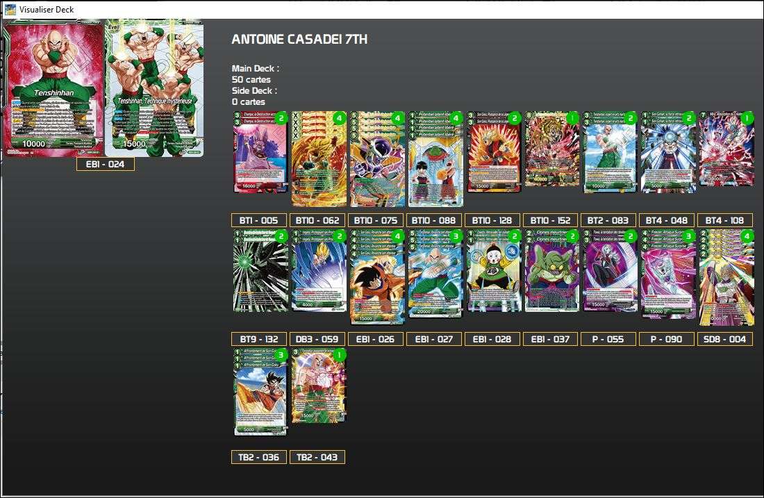 Decklist image · Antoine Casadei