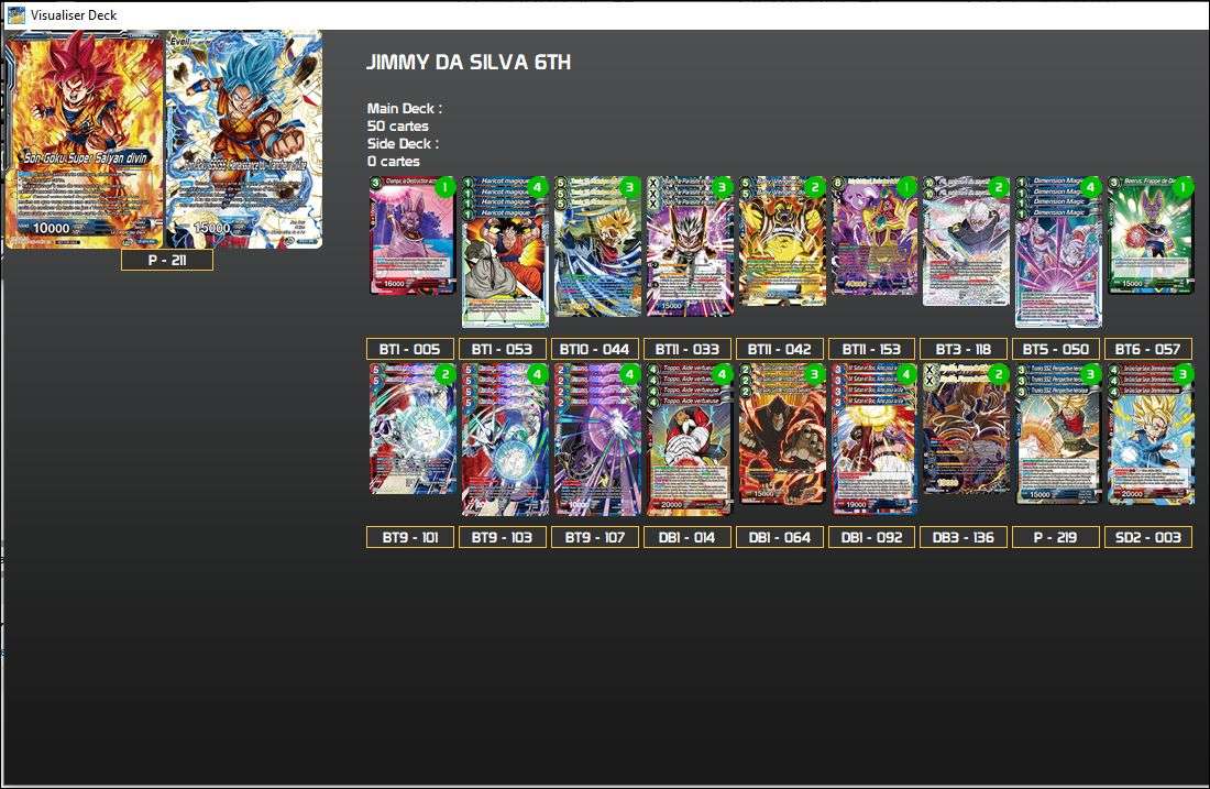 Decklist image · Jimmy Da Silva
