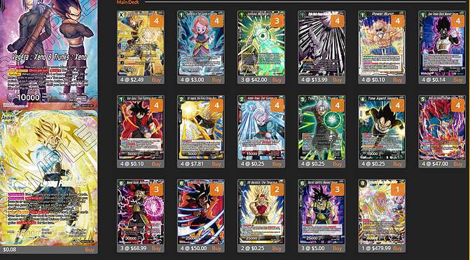 Decklist de Miguel Garcia