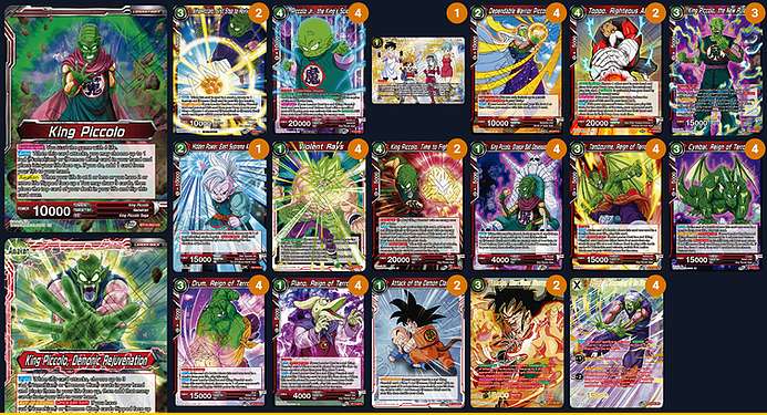 Decklist de ben lodise