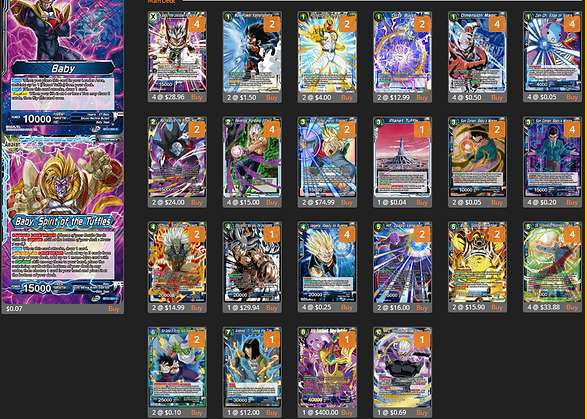 Decklist de Mychal Ricciuti