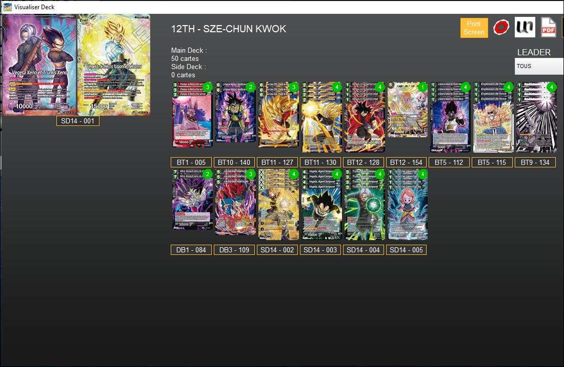 Decklist image · Sze Chun Kwok