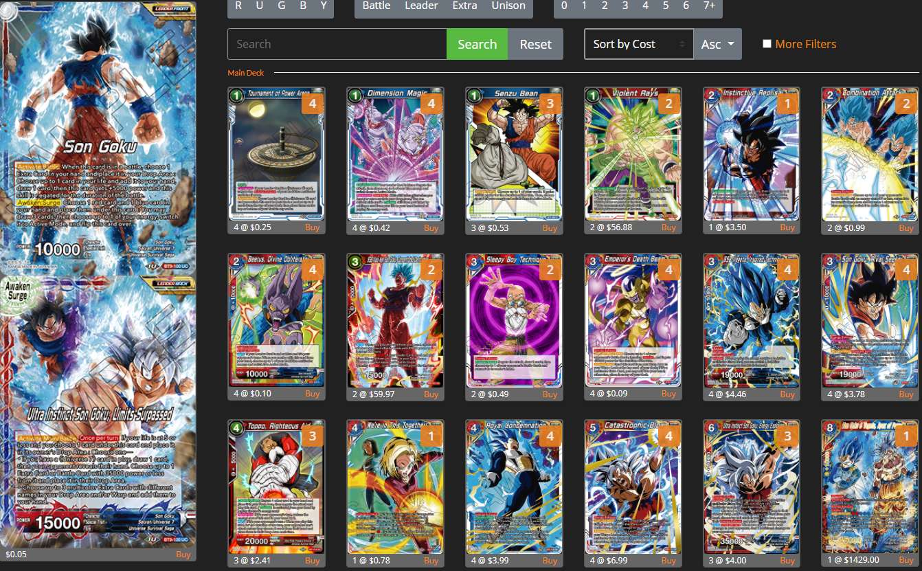 Decklist de David Sublett