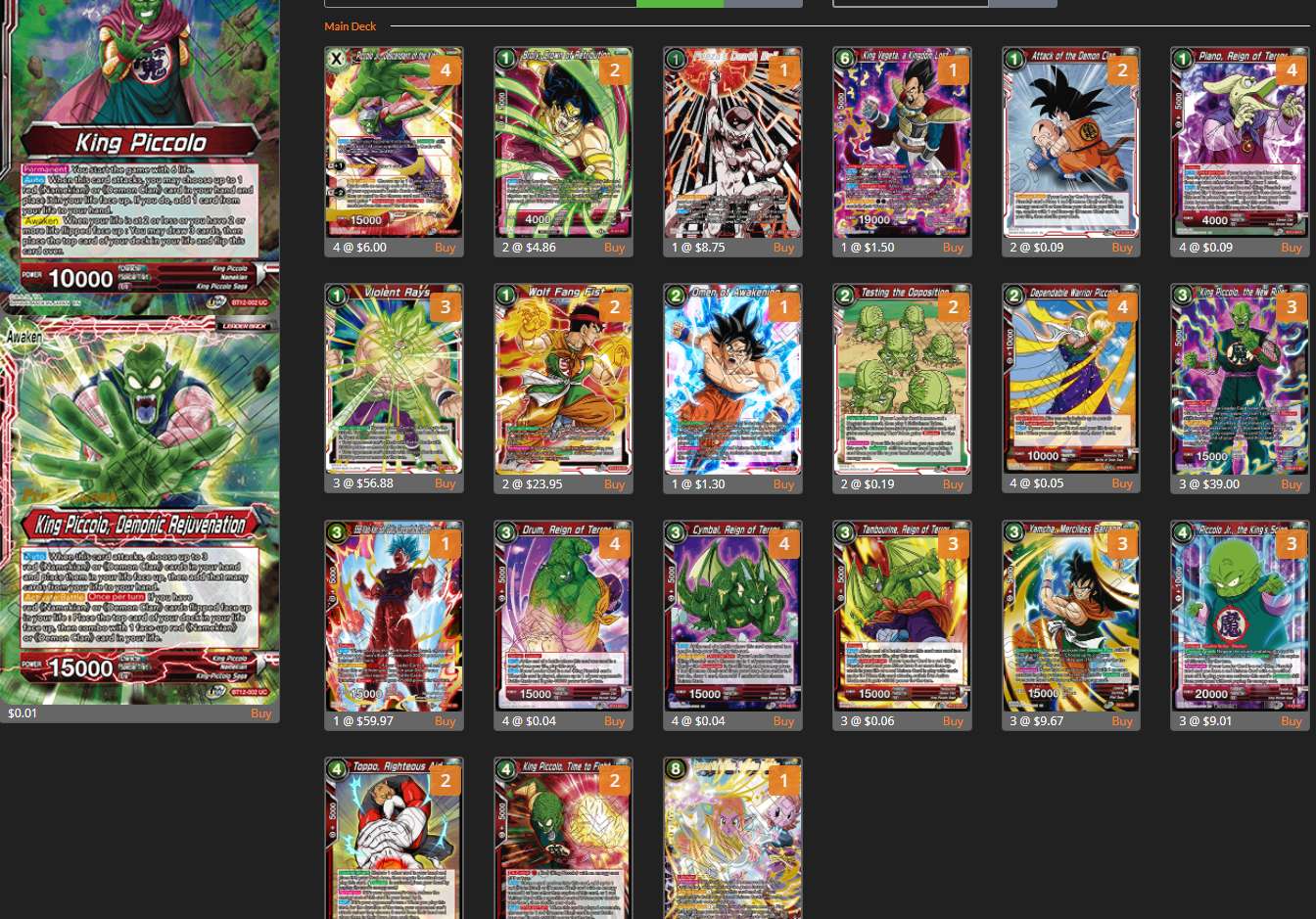 Decklist de Yuvraj Bhullar