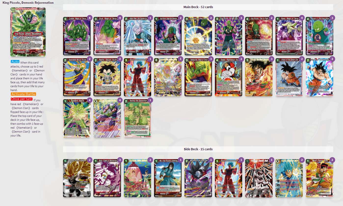 Decklist image · Enrico Russo