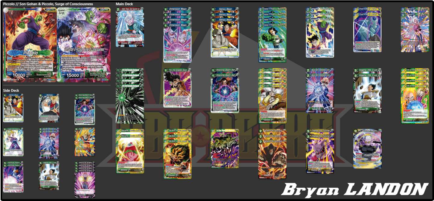 Decklist de Bryan Landon