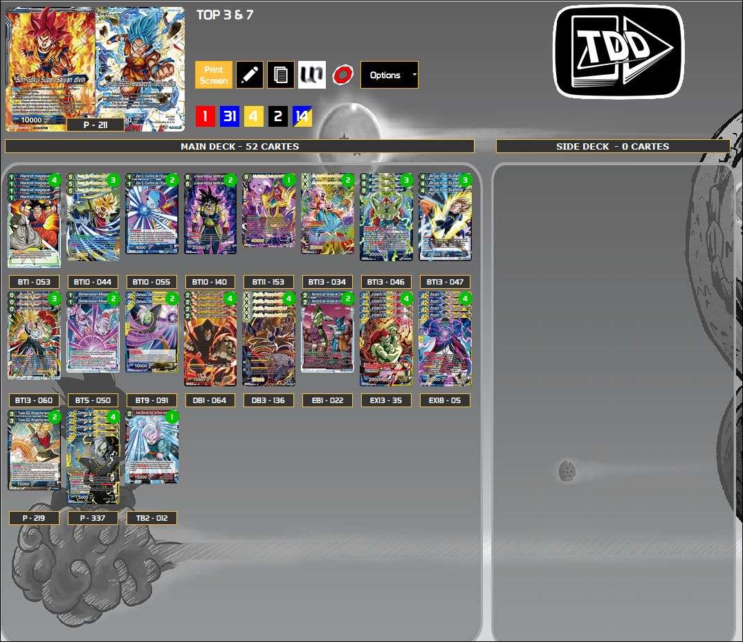 Decklist de Andrew Dovale