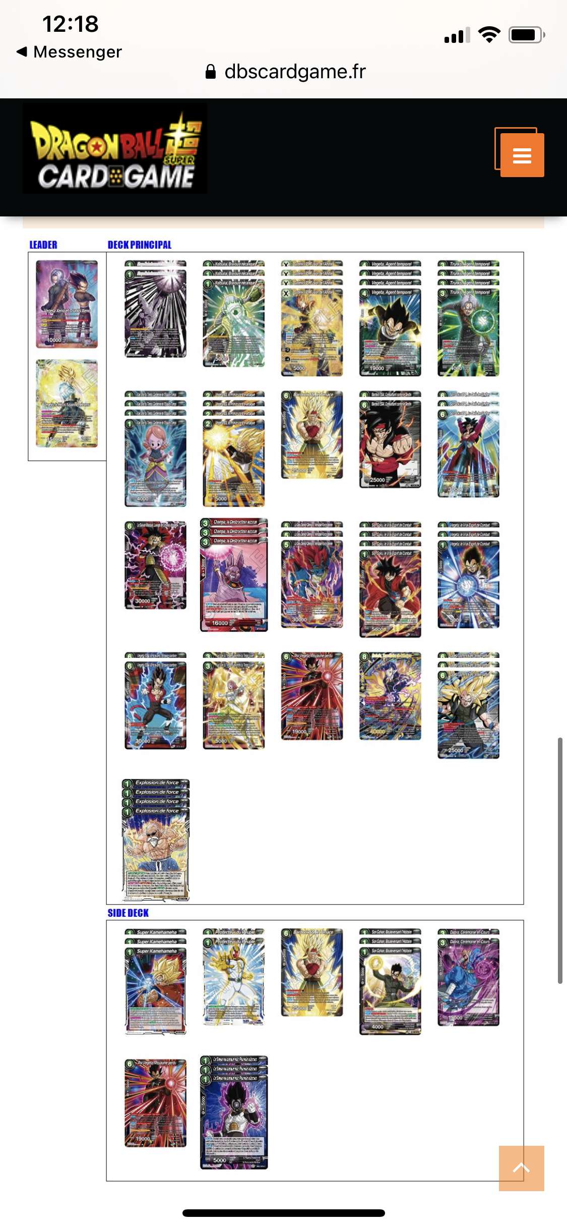 Decklist image · Vincent Tancret