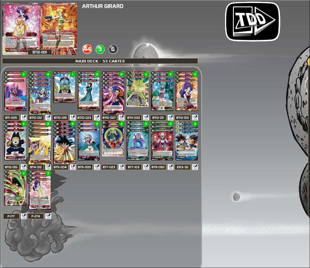 Decklist image · Arthur Girard