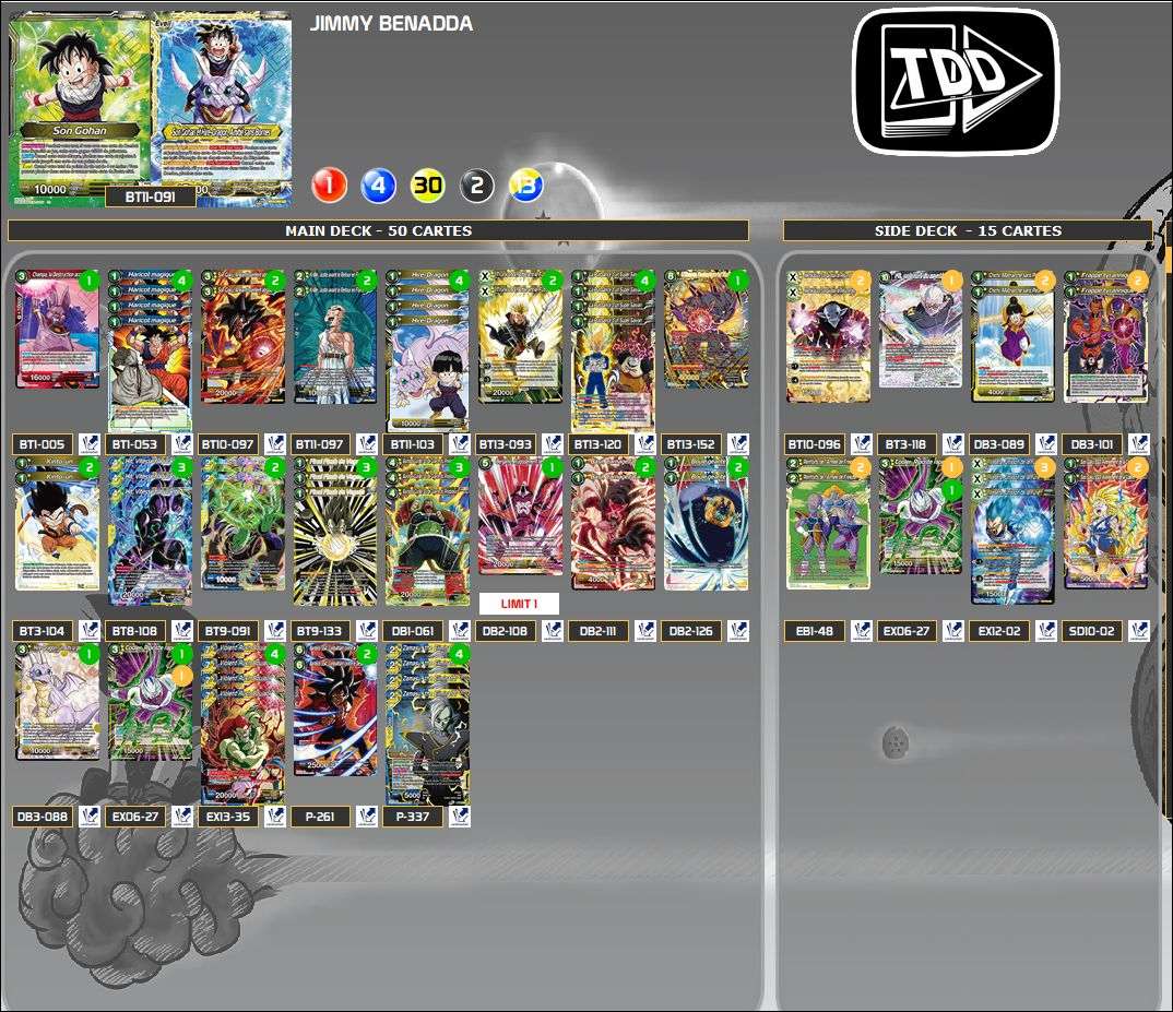 Decklist image · Jimmy Benadda