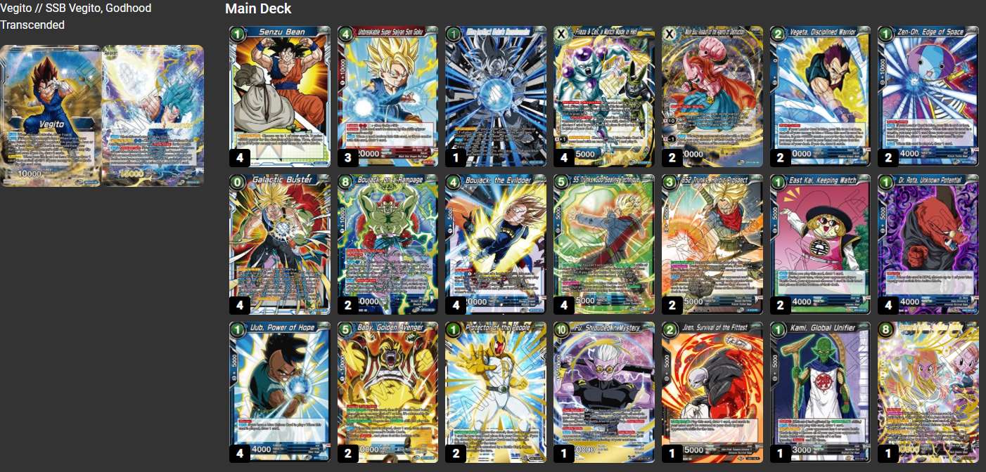 Decklist image · Dillon Warren