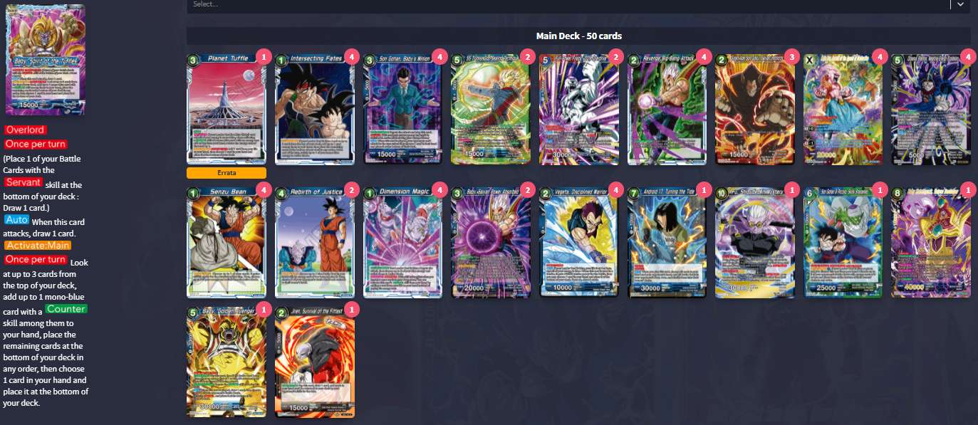 Decklist image · Steven Martin II