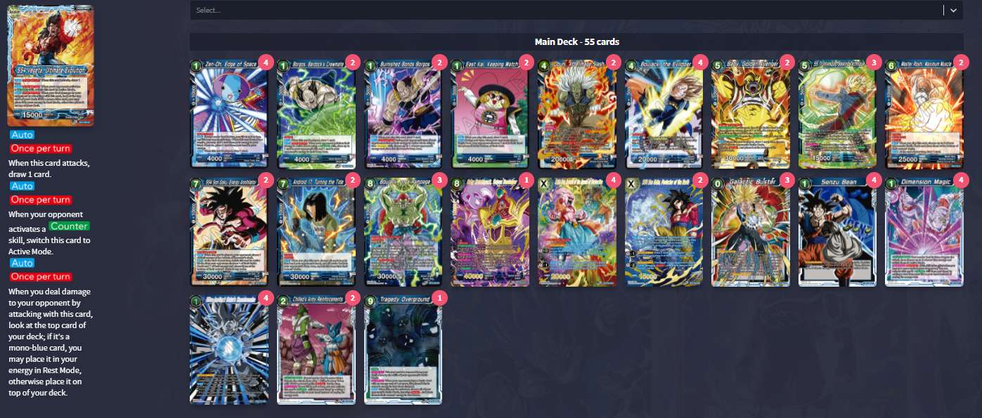 Decklist de David Sublett