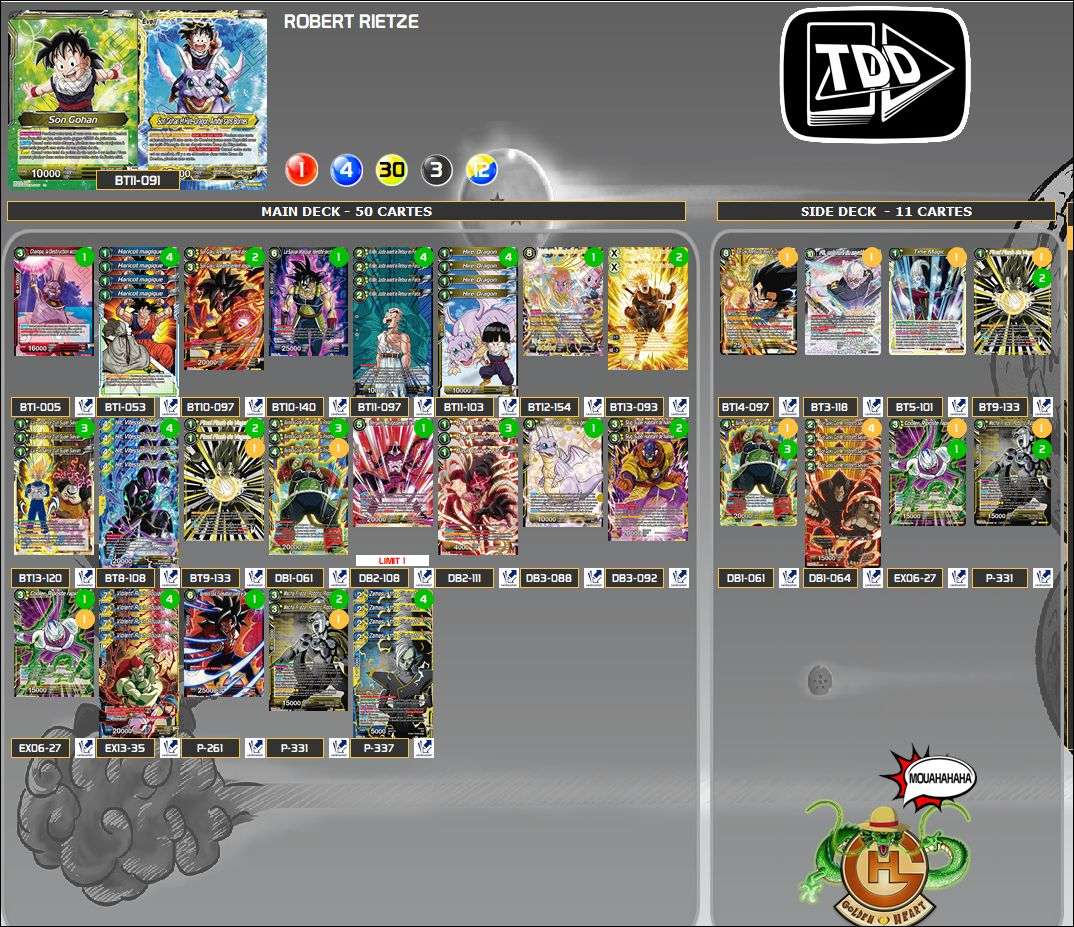 Decklist de Robert Rietze