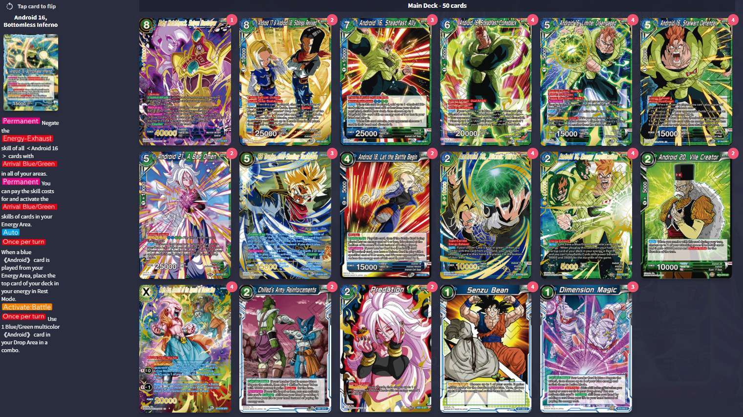 Decklist de Carlos Vazquez