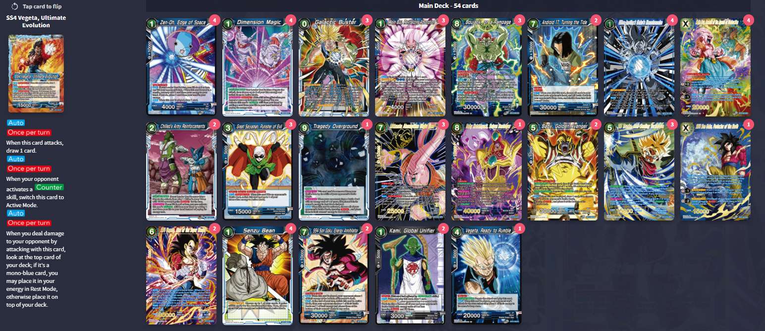 Decklist de Anthony Hain