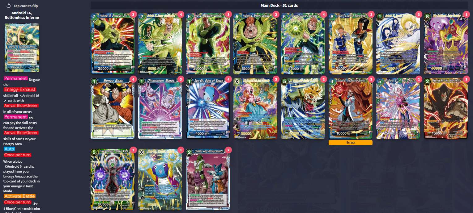 Decklist de Zach Egner