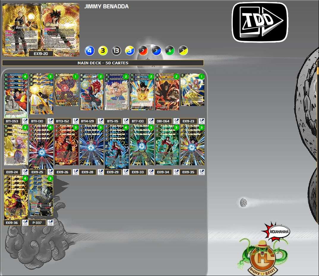 Decklist de Jimmy Benadda