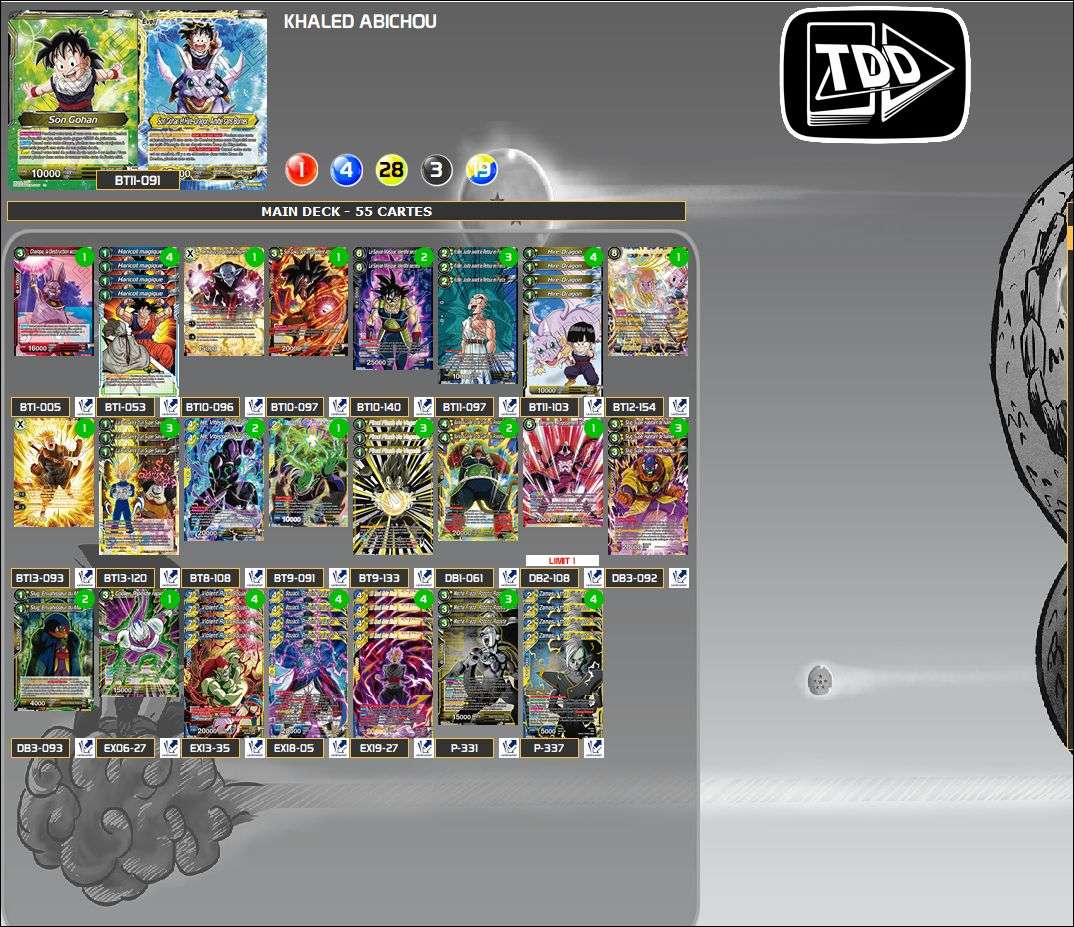 Decklist de Khaled Abichou