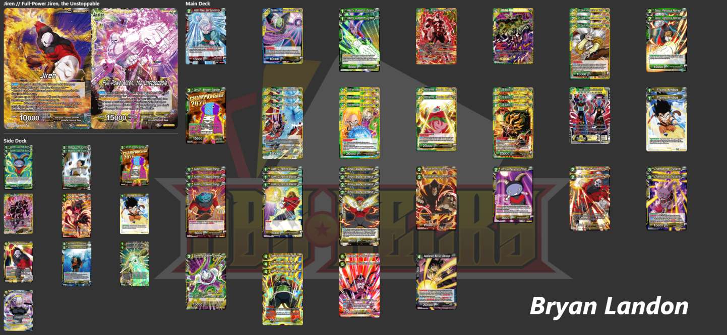 Decklist image · Bryan Landon