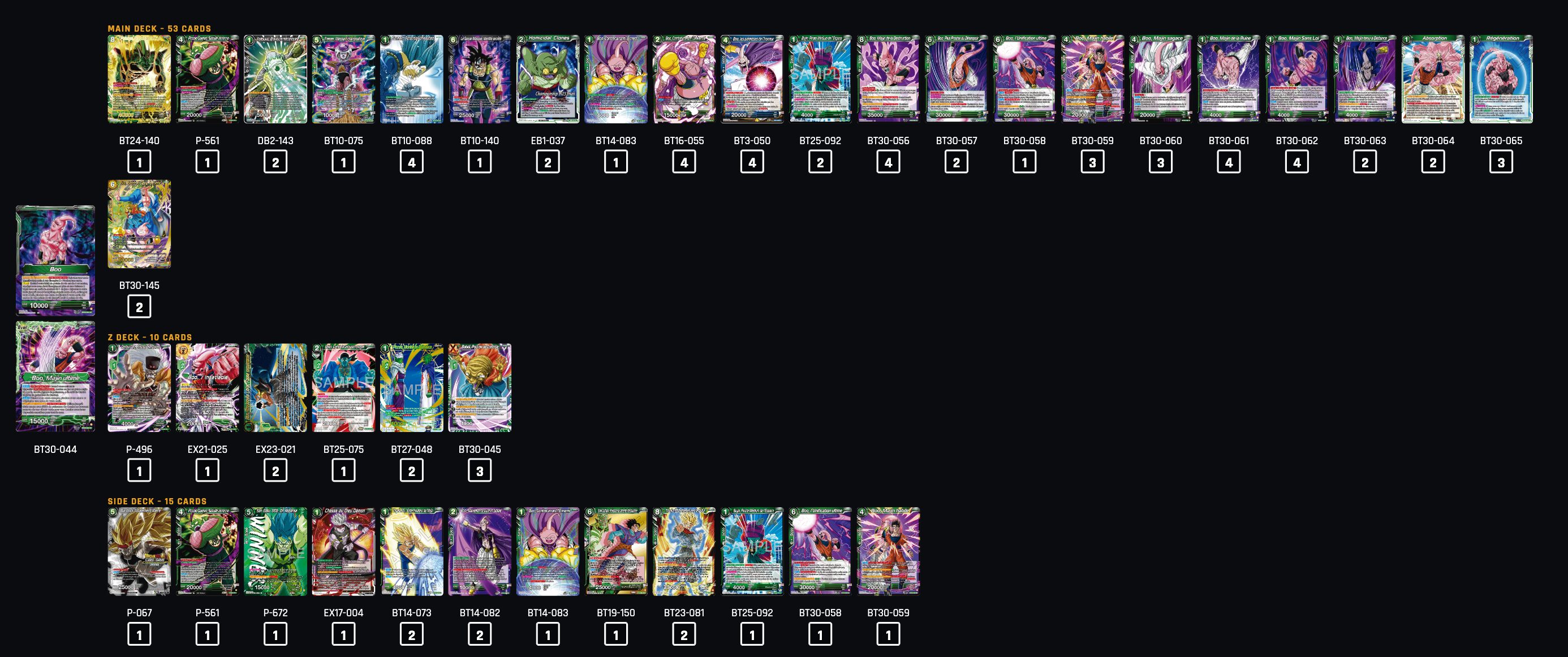 Decklist de John Argyros