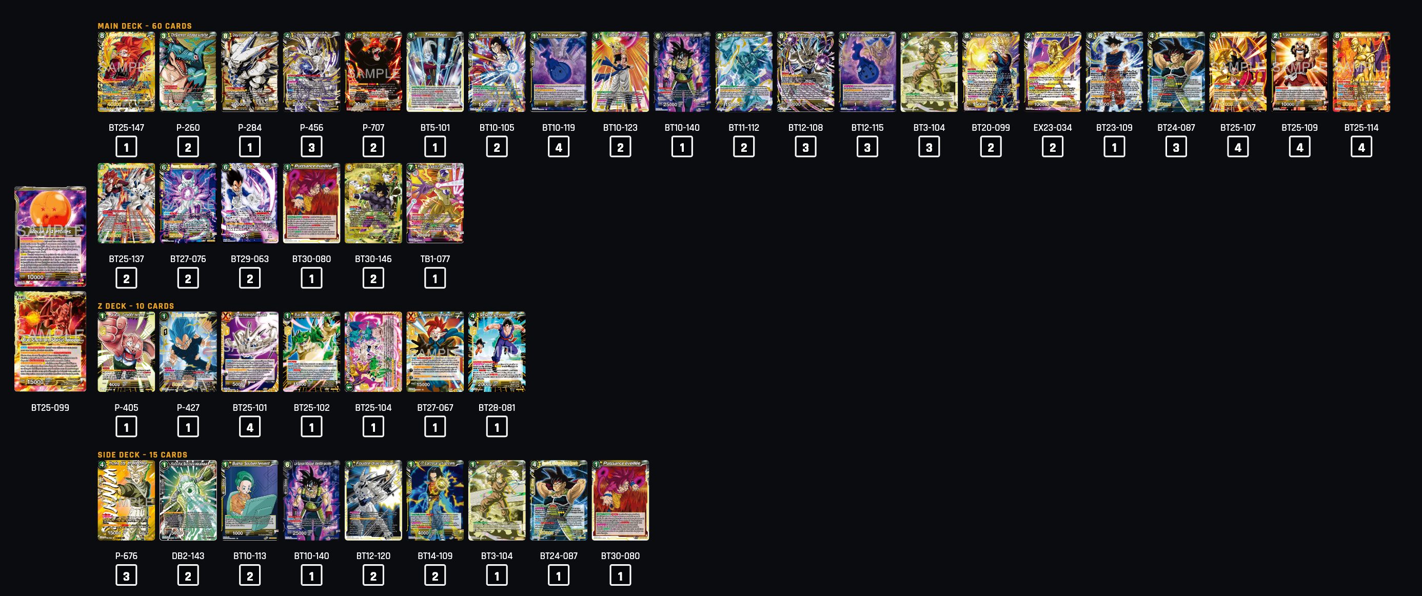 Decklist de Rafael Silva