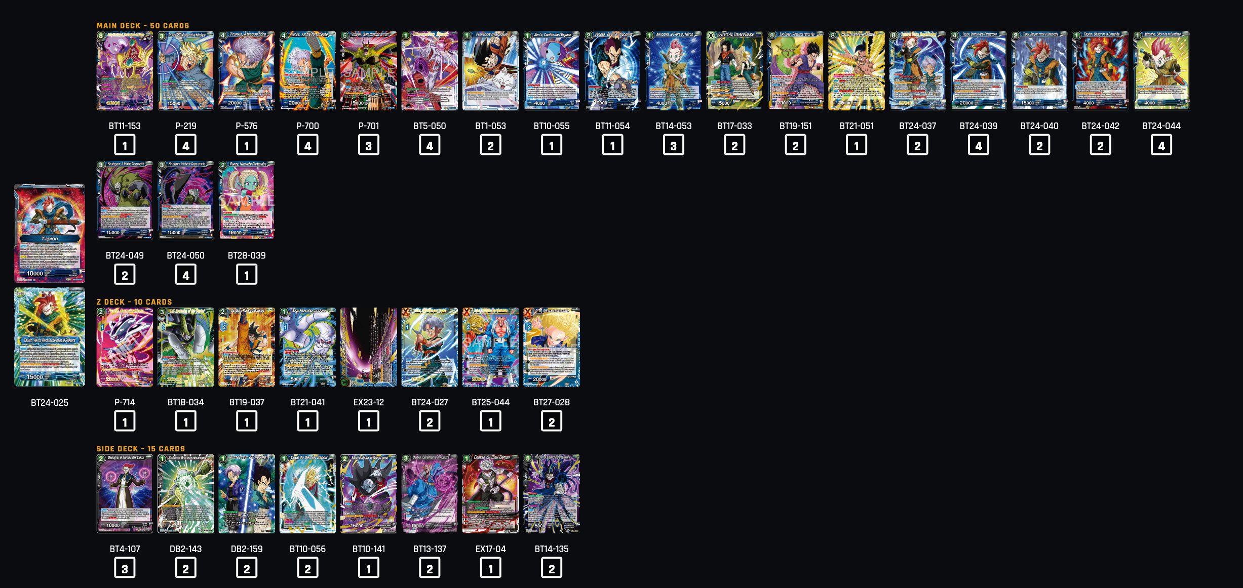 Decklist image · Randoms